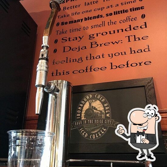 Menu at Ironbound Cold Brew restaurant, Newark