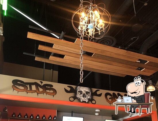 Sid's Garage, Meridian - Restaurant menu, prices and reviews