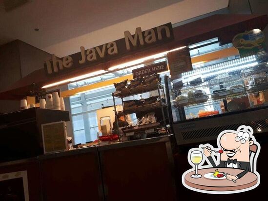 Menu at The Java Man cafe, Makati