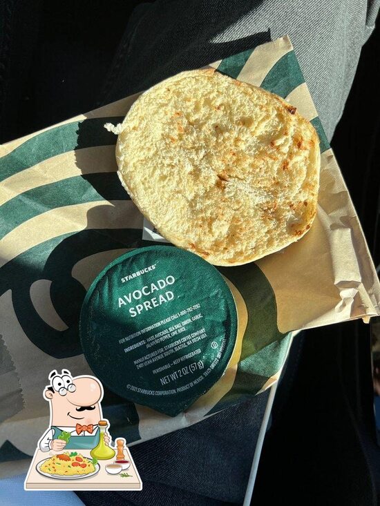 Menu at Starbucks cafe, Norco, 3699 Hamner Ave