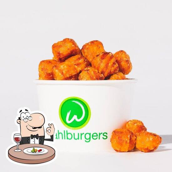 Menu at Wahlburgers restaurant, Brookfield