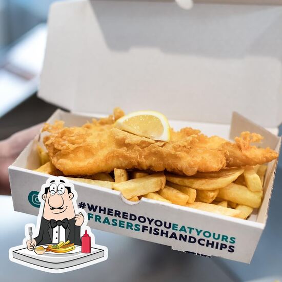 Fraser's Fish & Chips in Helston Restaurant menu and reviews