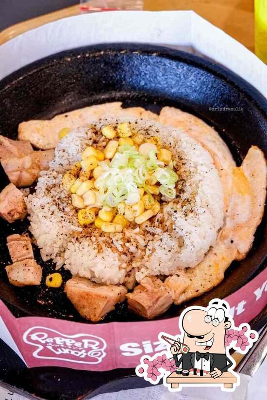 Menu at Pepper Lunch restaurant, South Jakarta, Unnamed Road