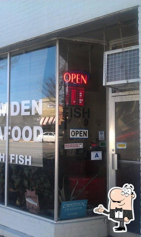 Menu at Camden Seafood restaurant, Camden