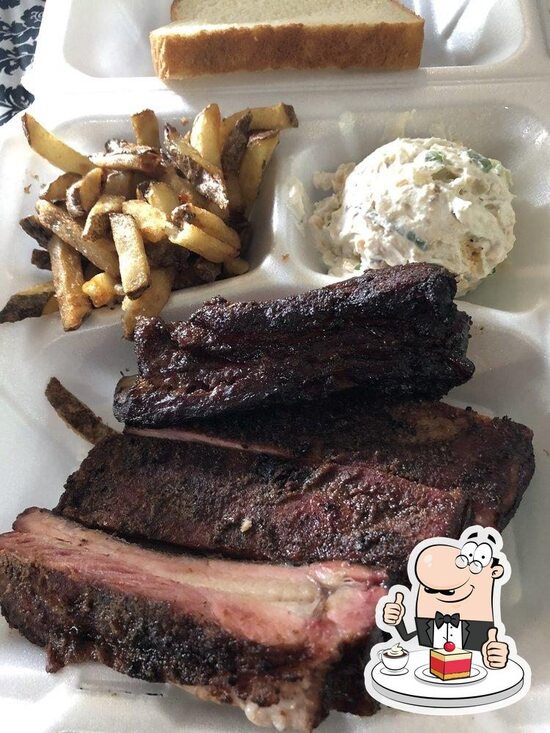 Menu at Chop BBQ, Tupelo