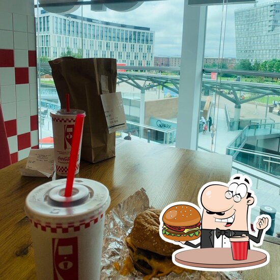 Menu at Five Guys Liverpool One restaurant, Liverpool, The Terrace