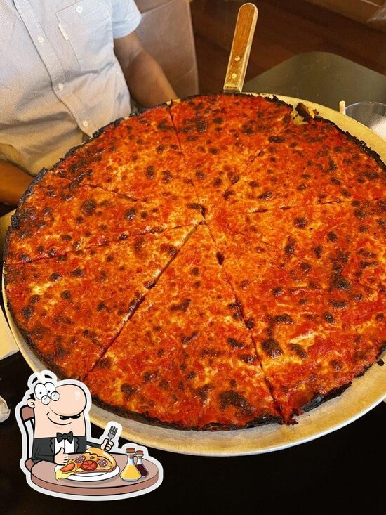 Menu at The Original Thin Crust Pizza pizzeria, South Brunswick Township