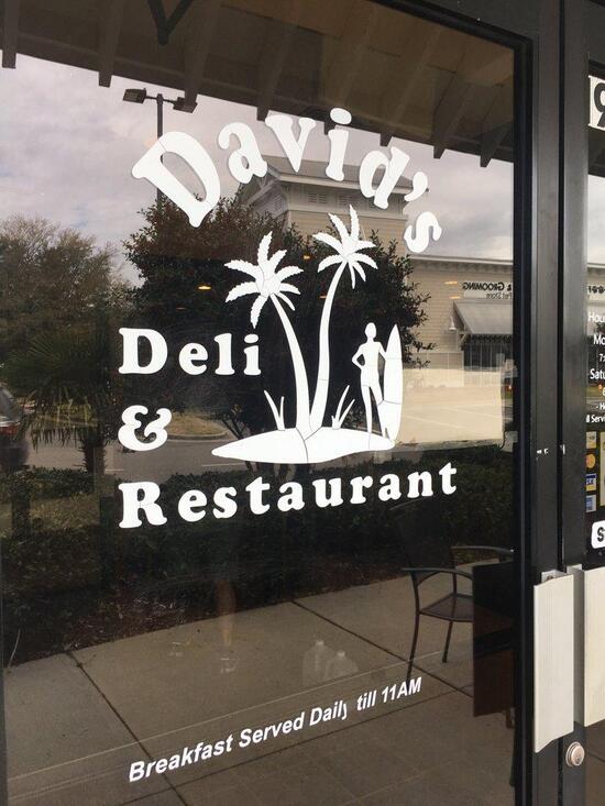 Carta de David's Deli & Restaurant, Wilmington