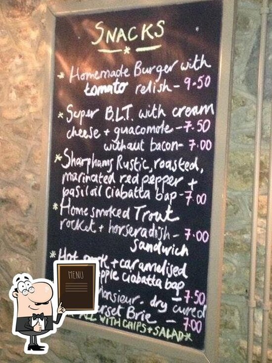 Menu at Candlelight Inn pub & bar, England,