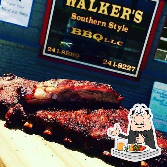 Menu at Walker's BBQ, New Orleans