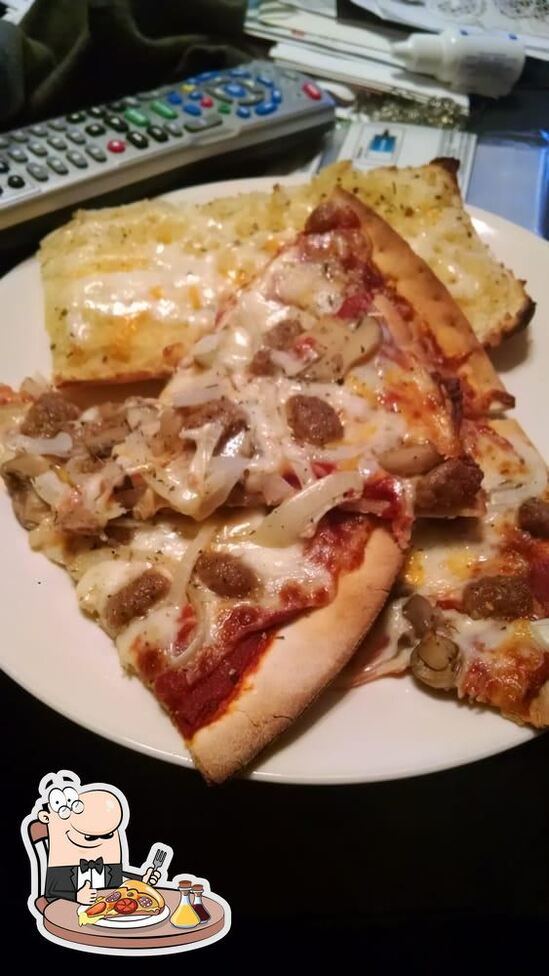 Menu at PJ's Pizza pizzeria, Watertown