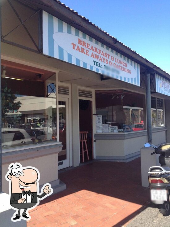 Carta del café Peaches Coffee Shop, Ciudad del Cabo