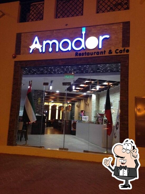 Menu at Amador Restaurant & Cafe, Dubai, Umm Suqeim Street