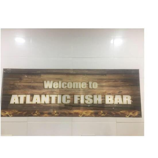 Menu at Atlantic Fish Bar, Tamworth, 5 Precinct Fontenaye Road Coton Green