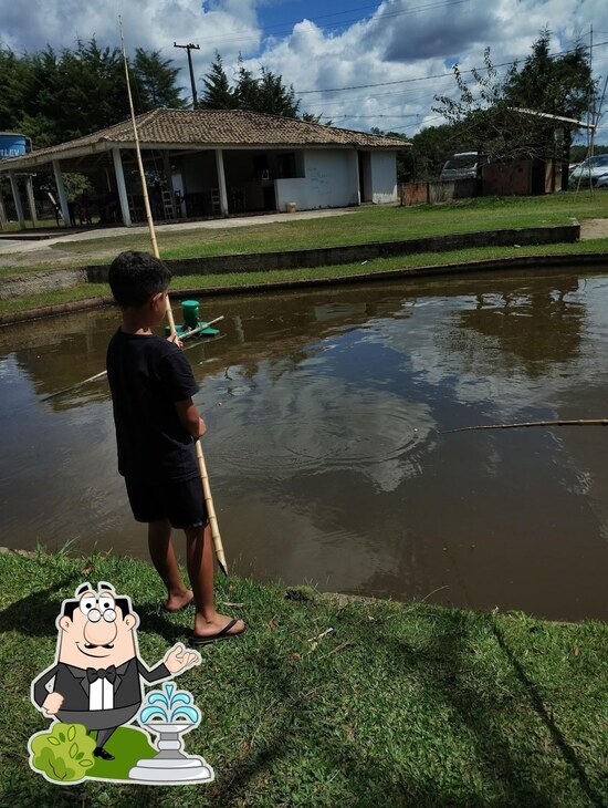 Pesque e pague com piscinas - Bom de Pescar - Fazenda Rio Grande ...