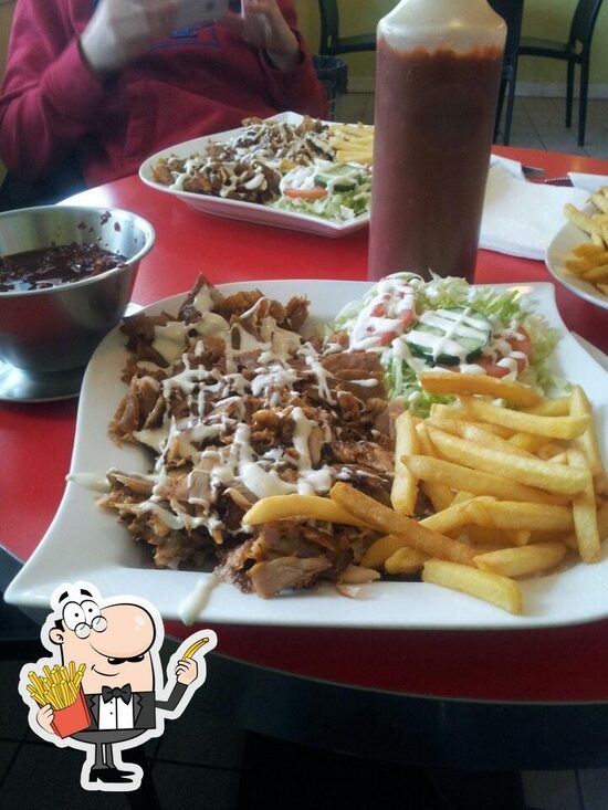 Menu at Xpress Kebab pizzeria, Køge