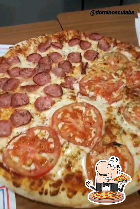 Menu at Domino's Pizza Goiabeiras restaurant, Cuiabá