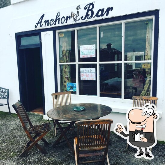 Menu at Anchor Bar, Courtmacsherry, Courtmacsherry