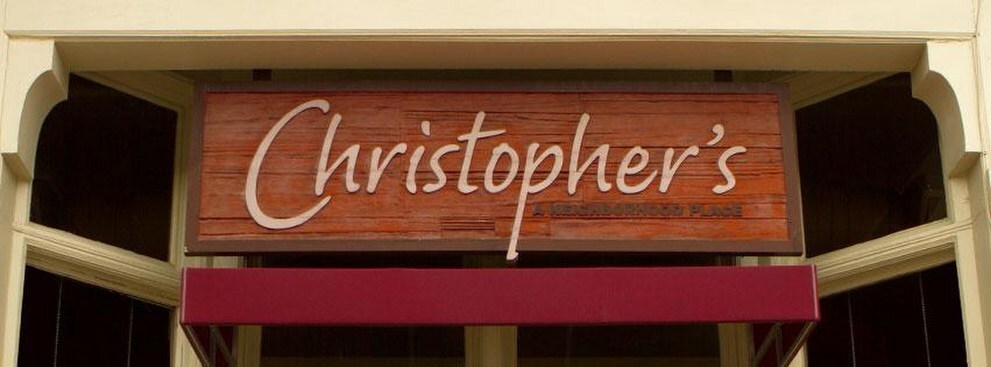 Menu of Christopher's a Neighborhood Place, Wayne - pizza restaurant ...
