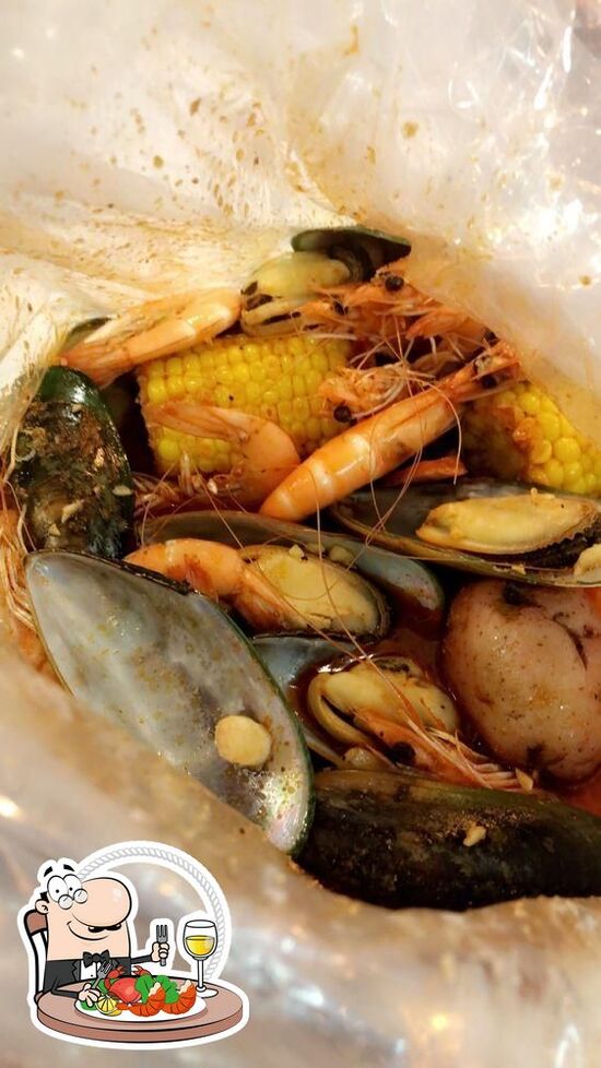 Menu at Cajun Crab House restaurant, Las Vegas