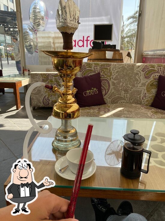 Menu at Grapes restaurant, New Cairo City