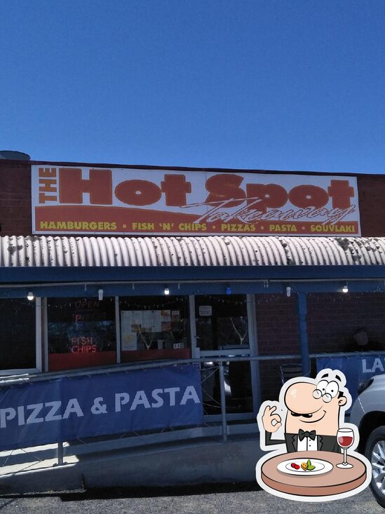 Menu at The Hot Spot restaurant, Stawell