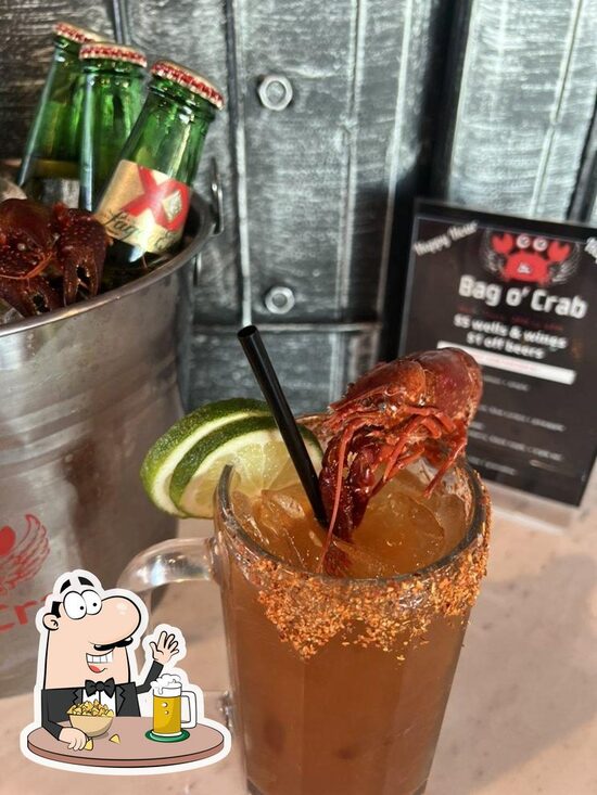 Menu at Bag O’ Crab restaurant, Texas City