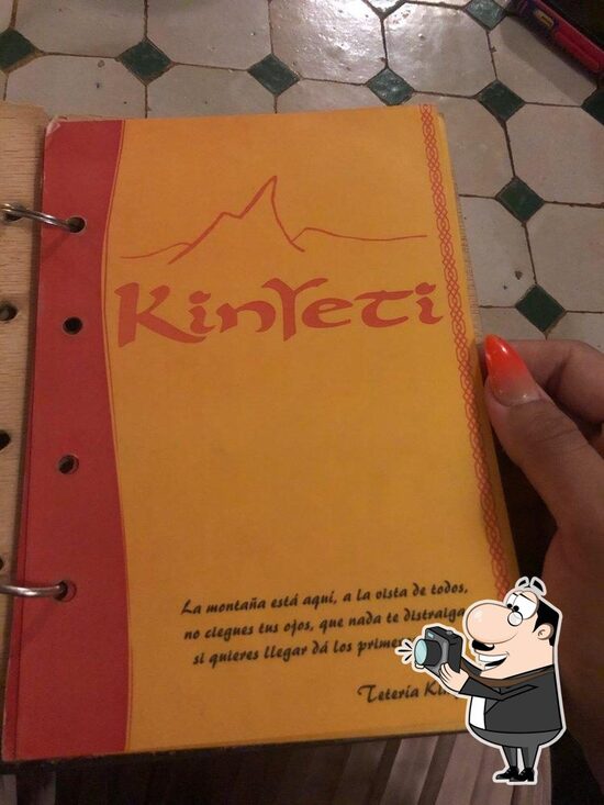 Carta de cafetería Tetería Kinyeti, Málaga,