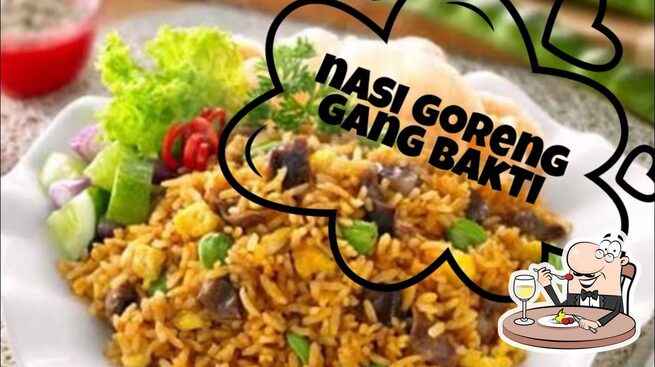 Menu at Nasi Goreng Gang Bakti restaurant, Tangerang