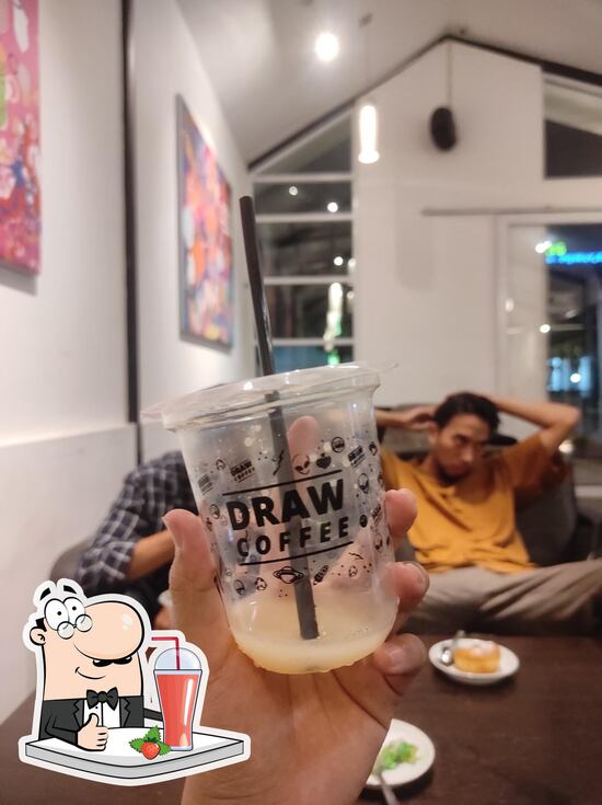 Menu at Draw Coffee, Bandung