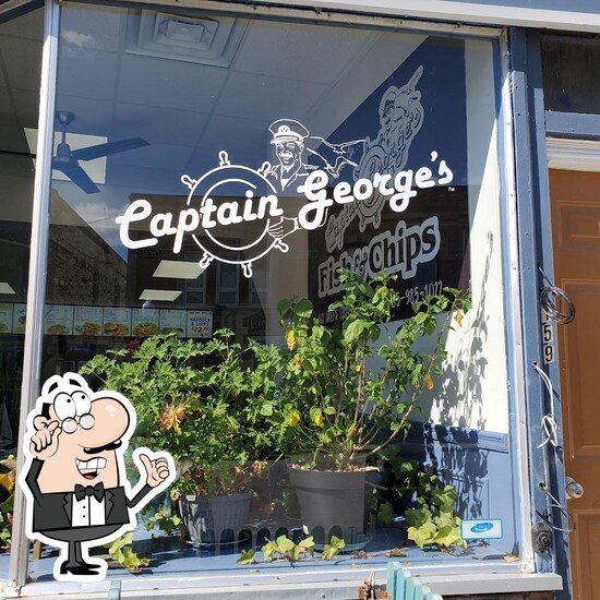 Menu at Captain Fish & Chips restaurant, Port Perry