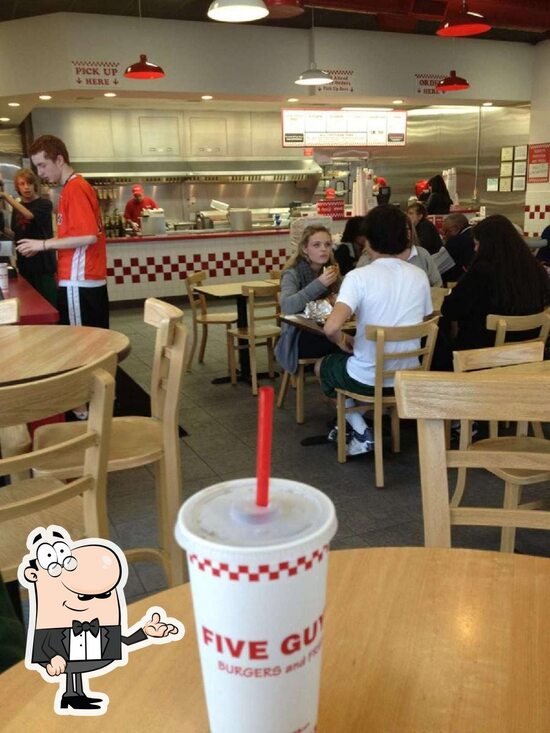 Menu at Five Guys fast food, Rochester Hills