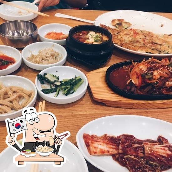 Menu at BCD Korean Restaurant, Epping