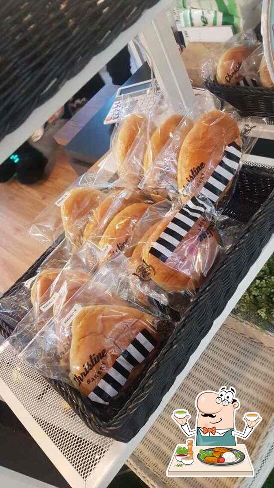 Menu at Christine Bakery, Jakarta, Jalan Boulevard Barat Raya Blok LA 1