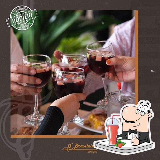 Carta de Restaurante O'Brasileiro Rodizio, Pereira