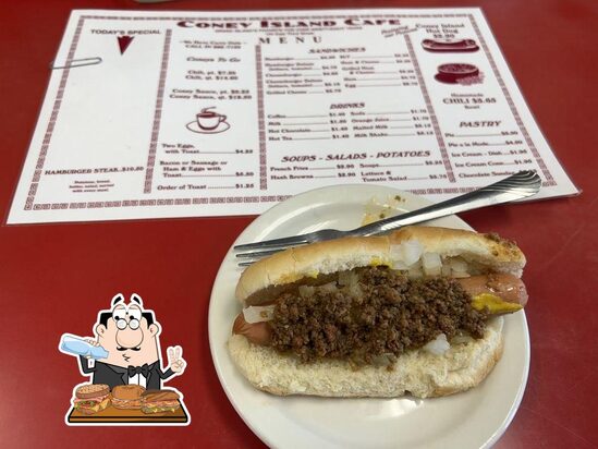Menu at Coney Island Lunch Room restaurant, Grand Island