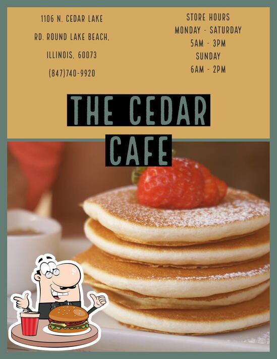 Cedar Cafe in Round Lake Beach Restaurant menu and reviews