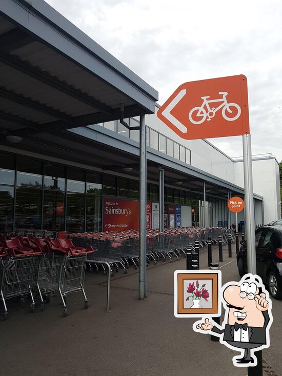 Menu at Sainsbury's cafe, Oxford, Heyford Hill Roundabout