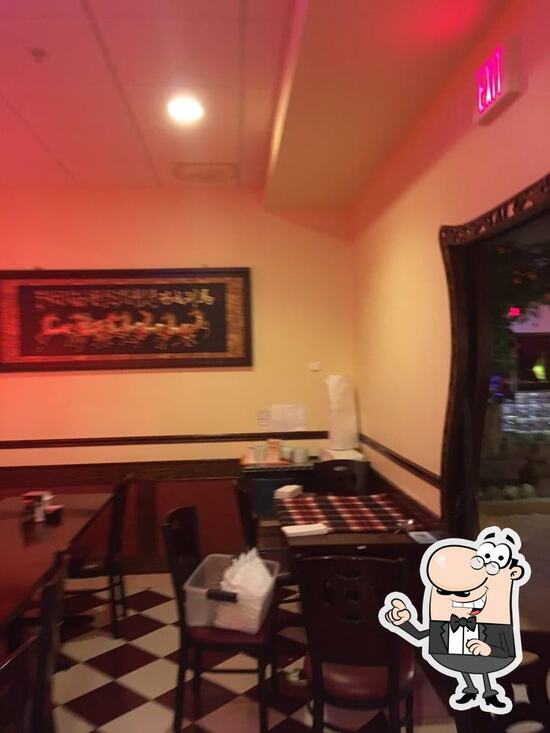 Menu at Asian Buffet restaurant, Saranac Lake