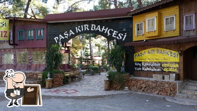 Menu at Hanedan Kır Bahçesi Turkey