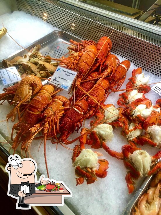 Menu of Reef Seafood & Sushi Brisbane restaurant, Newstead reviews