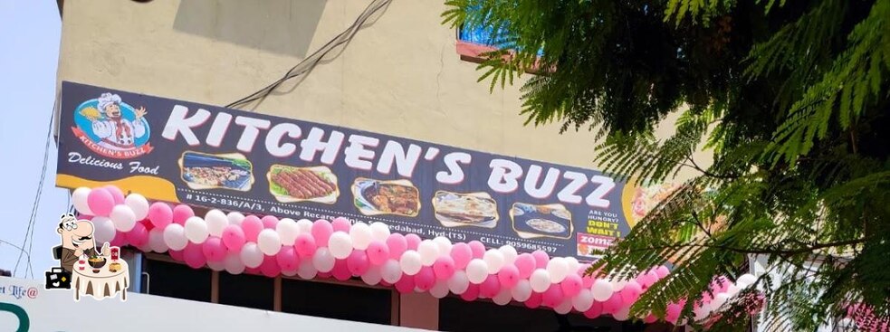 Menu at Kitchen's Buzz, Hyderabad