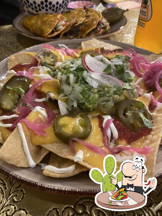 Menu at Birria Taco restaurant, London