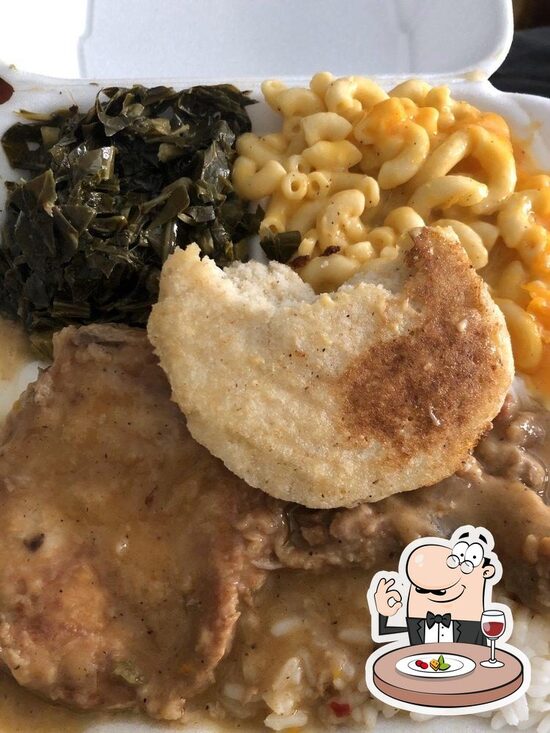 Menu at Sista Sista Soul Food restaurant, Augusta