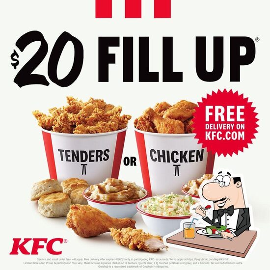 Menu at KFC fast food, Utica, Schoenherr Rd