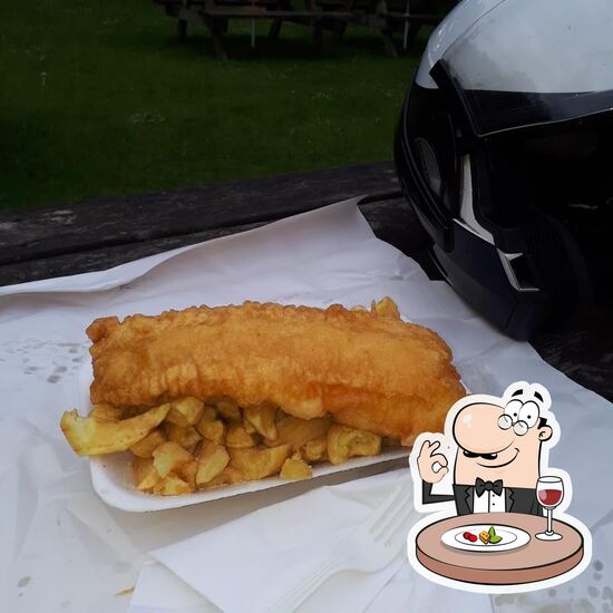 Menu at Castle Fish & Chips restaurant, Talgarth, Bronllys Rd
