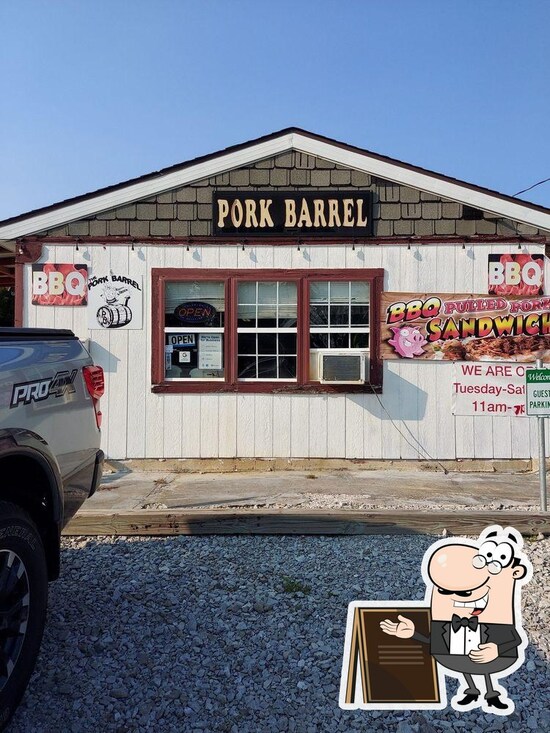 Menu at The Pork Barrel BBQ Restaurant, Rosewood Heights, 435 W