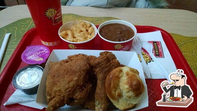 Menu at Krispy Krunchy Chicken, North Riverside