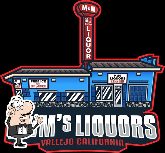 Menu at M & M Liquors pub & bar, Vallejo