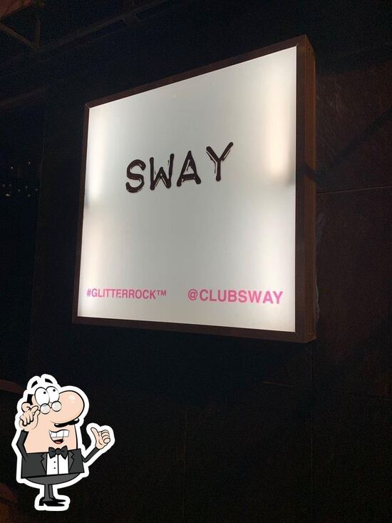 Menu at Club Sway, Little Rock, 412 S Louisiana St